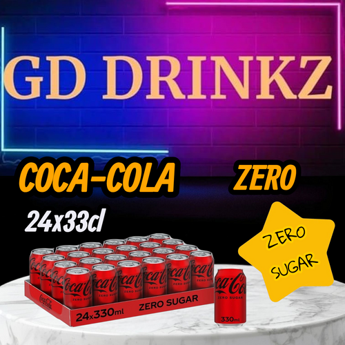 Coca Cola Zero 24x33cl