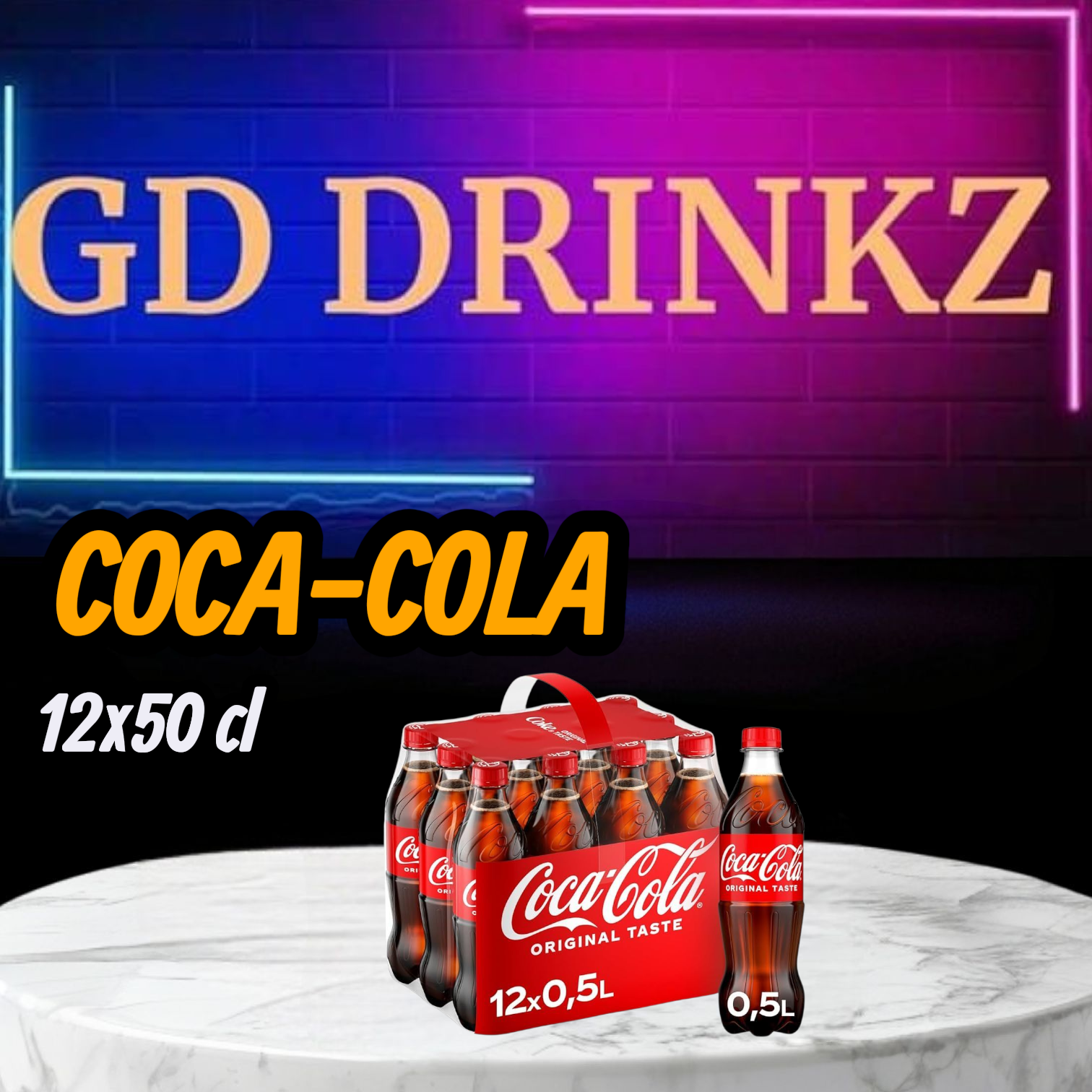 Coca - Cola - Flesjes 12x50cl