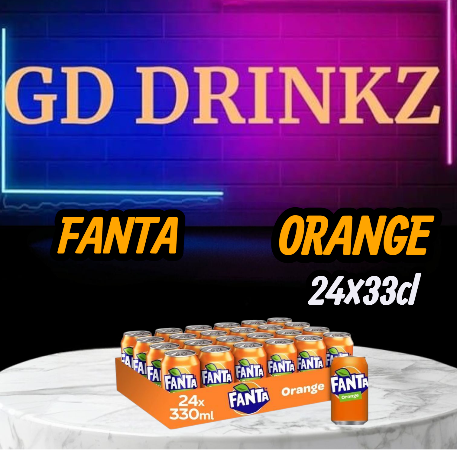 Fanta Orange 24x33cl